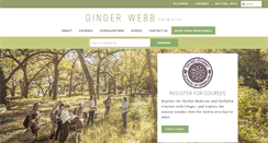 Desktop Screenshot of gingerwebb.com